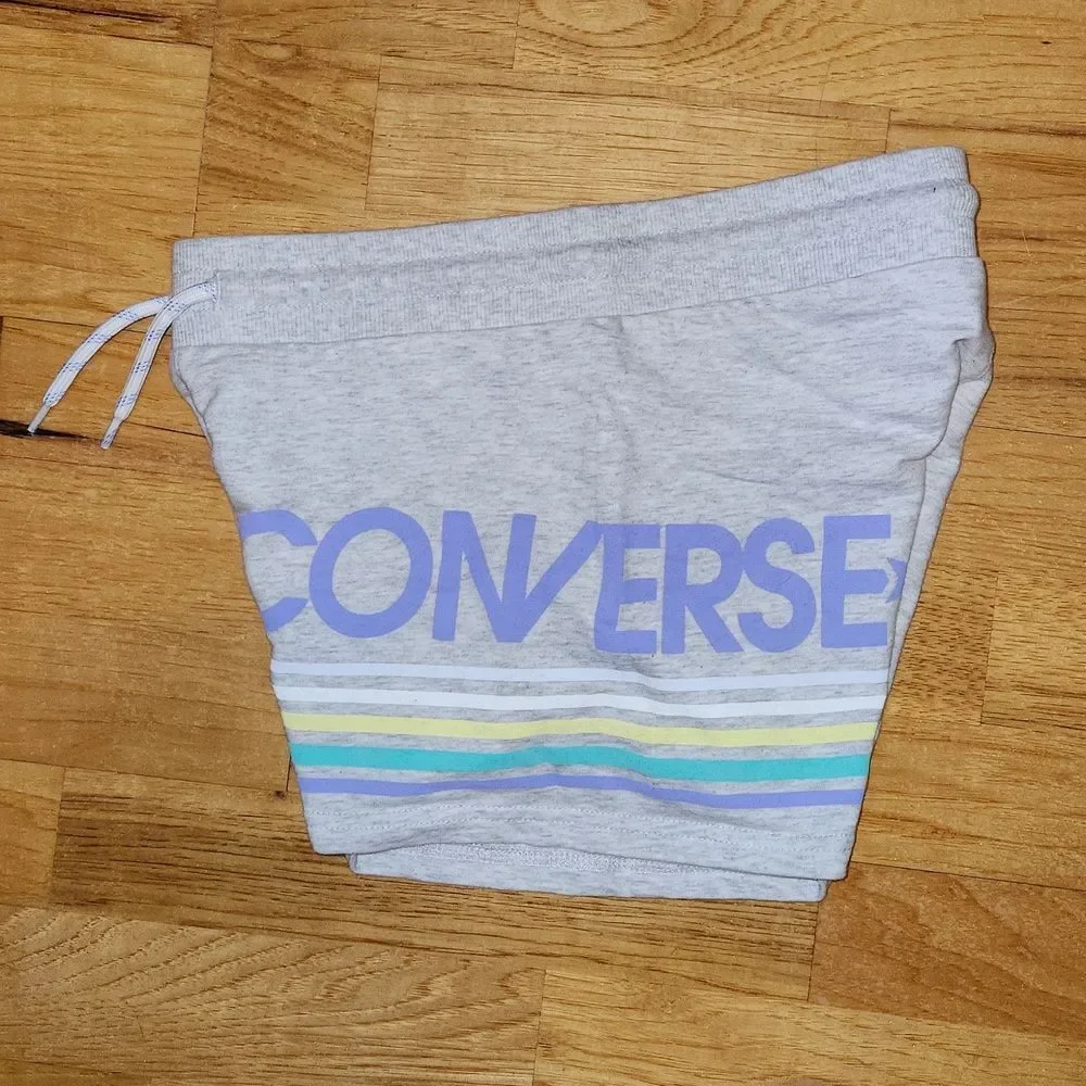 Converse Gray Girls Shorts Size XL